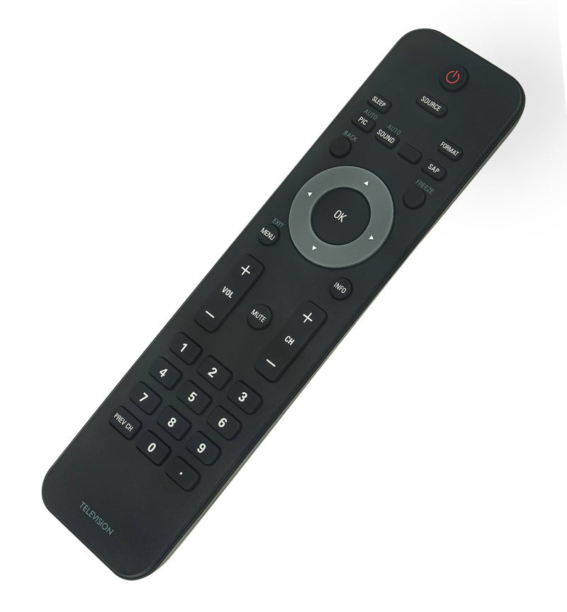 Vinabty URMT34JHG001 312124000730 Replaced Remote fit for Philips TV 32PFL3504DF7 32PFL3505D 32PFL3505D/F7 32PFL3505DF7 32PFL3506 32PFL3506/F7 32PFL3506D/F7 32PFL3506DF7 32PFL3506F7 32PFL3514D 32PFL3514D/F7 - Image 2